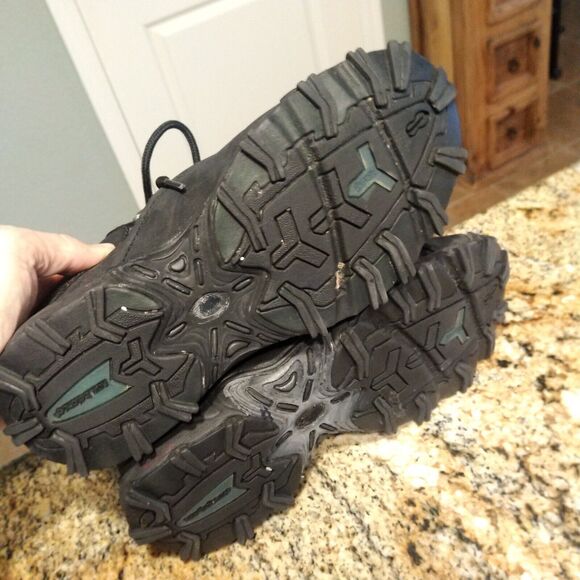 Rare New Balance 963 WW963BK Womens Hiking Shoes Sneakers Sz 7 Black Lace Up - Picture 8 of 12